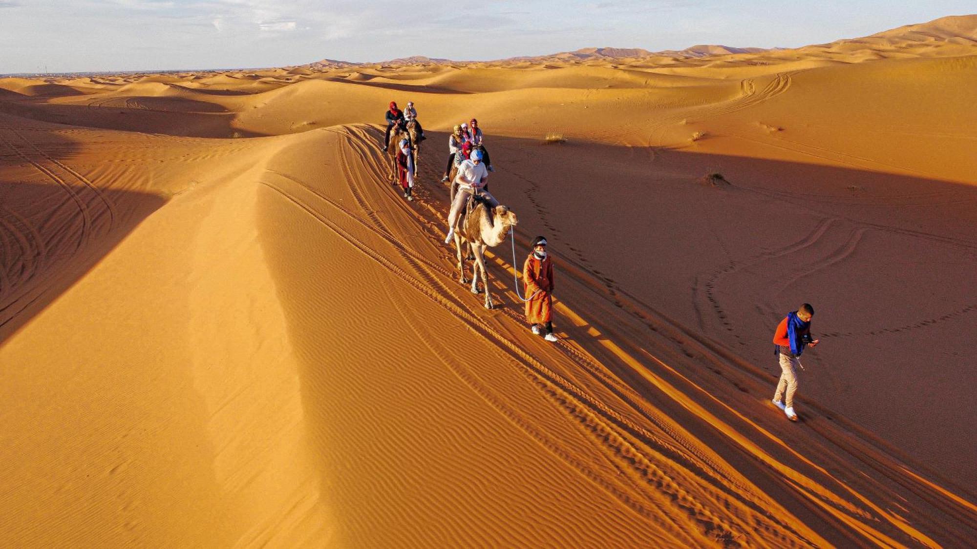 Aladdin Merzouga Camp Exterior foto